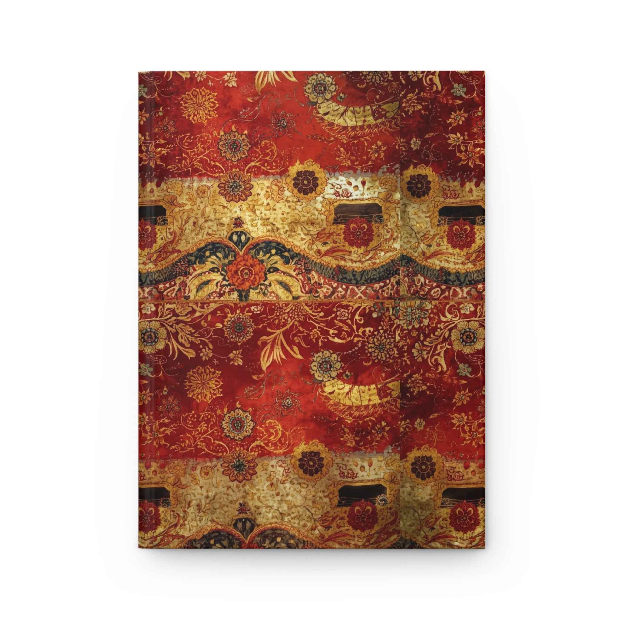Vintage Floral Hardcover Journal - Boho Notepad, Travel Diary, Gift for Writers, Sketchbook, Planner